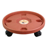 Maxbell Potted Caddy with Lockable Wheels Pot Dolly Potted Trees Rolling Plant Stand Outer Dia 40cm
