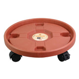 Maxbell Potted Caddy with Lockable Wheels Pot Dolly Potted Trees Rolling Plant Stand Outer Dia 40cm