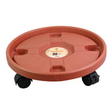 Maxbell Potted Caddy with Lockable Wheels Pot Dolly Potted Trees Rolling Plant Stand Outer Dia 40cm