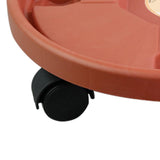 Maxbell Potted Caddy with Lockable Wheels Pot Dolly Potted Trees Rolling Plant Stand Outer Dia 40cm