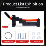 Maxbell Firewood Kindling Splitter Wall Mounted for Wood Lawn Household Log Splitter