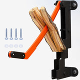 Maxbell Firewood Kindling Splitter Wall Mounted for Wood Lawn Household Log Splitter