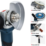 Maxbell Angle Grinder Adapter Durable Grinder Lock for Core Drill Bit Polishing Pads