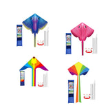 Maxbell Huge Kite Easy to Fly Stable Outdoor Fly Kite Game for Beach Festival Travel A