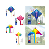Maxbell Huge Kite Easy to Fly Stable Outdoor Fly Kite Game for Beach Festival Travel A