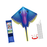 Maxbell Huge Kite Easy to Fly Stable Outdoor Fly Kite Game for Beach Festival Travel A