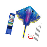 Maxbell Huge Kite Easy to Fly Stable Outdoor Fly Kite Game for Beach Festival Travel A