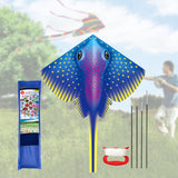 Maxbell Huge Kite Easy to Fly Stable Outdoor Fly Kite Game for Beach Festival Travel A