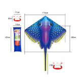 Maxbell Huge Kite Easy to Fly Stable Outdoor Fly Kite Game for Beach Festival Travel A