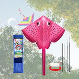 Maxbell Huge Kite Easy to Fly Stable Outdoor Fly Kite Game for Beach Festival Travel B