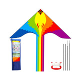 Maxbell Huge Kite Easy to Fly Stable Outdoor Fly Kite Game for Beach Festival Travel C