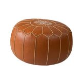 Maxbell Unstuffed Pouf Cover Foot Rest Cover Large Boho Room Decoration Cubes Color A