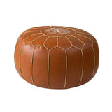 Maxbell Unstuffed Pouf Cover Foot Rest Cover Large Boho Room Decoration Cubes Color A
