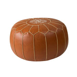Maxbell Unstuffed Pouf Cover Foot Rest Cover Large Boho Room Decoration Cubes Color A