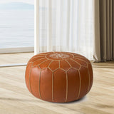 Maxbell Unstuffed Pouf Cover Foot Rest Cover Large Boho Room Decoration Cubes Color A
