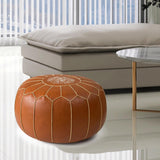 Maxbell Unstuffed Pouf Cover Foot Rest Cover Large Boho Room Decoration Cubes Color A