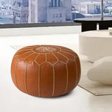 Maxbell Unstuffed Pouf Cover Foot Rest Cover Large Boho Room Decoration Cubes Color A