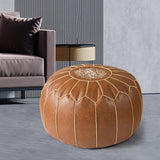 Maxbell Unstuffed Pouf Cover Foot Rest Cover Large Boho Room Decoration Cubes Color B