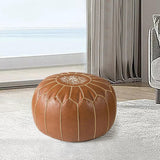 Maxbell Unstuffed Pouf Cover Foot Rest Cover Large Boho Room Decoration Cubes Color B