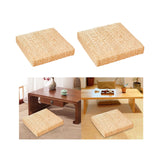 Maxbell Floor Cushion Sitting Mat Handmade Chair Seat Mat for Home Dining Room Decor 40x40cm