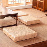 Maxbell Floor Cushion Sitting Mat Handmade Chair Seat Mat for Home Dining Room Decor 40x40cm