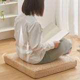 Maxbell Floor Cushion Sitting Mat Handmade Chair Seat Mat for Home Dining Room Decor 40x40cm