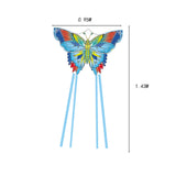 Maxbell Huge Kite Durable Easy to Fly Outdoor Fly Kite Game for Holiday Outdoor Lawn Style B