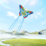 Maxbell Huge Kite Durable Easy to Fly Outdoor Fly Kite Game for Holiday Outdoor Lawn Style B