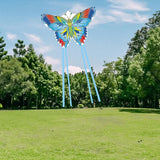 Maxbell Huge Kite Durable Easy to Fly Outdoor Fly Kite Game for Holiday Outdoor Lawn Style B