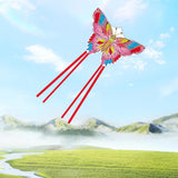 Maxbell Huge Kite Durable Easy to Fly Outdoor Fly Kite Game for Holiday Outdoor Lawn Style C