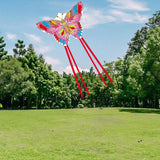 Maxbell Huge Kite Durable Easy to Fly Outdoor Fly Kite Game for Holiday Outdoor Lawn Style C