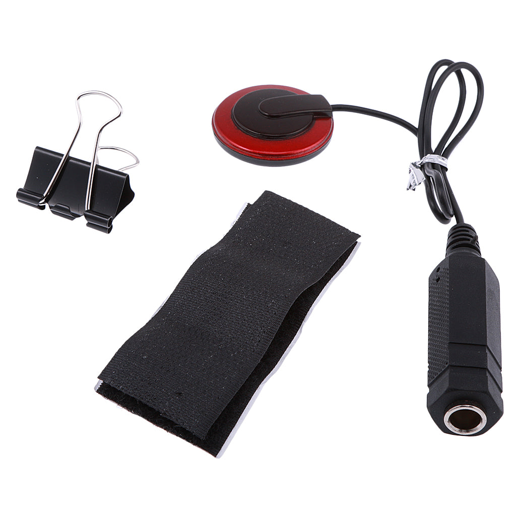 Maxbell PRO Piezo Contact Microphone Mic Pickup Transducer for Guitar Mandolin Banjo