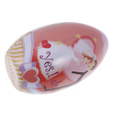 Max Metal Easter Egg Candy Storage Tin Box Tea Cookies Seeds Organizer Case #2