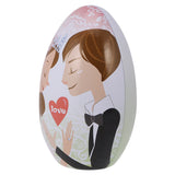 Max Metal Easter Egg Candy Storage Tin Box Tea Cookies Seeds Organizer Case #5