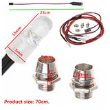 Maxbell 4pcs RC Car LED Lamp & LED Lamp Remote Control Circuit Panel