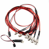 Maxbell 6Pieces RC Car LED Lamp with LED Lamp Remote Control Circuit Panel