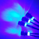 Maxbell 4pcs LED 5mm RC Car LED Lamp Blue Light Lamp Set For Traxxas Hsp