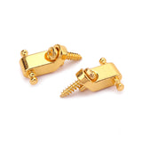Max 2pcs/Set Copper Electric Guitar Roller String Tree Guides Retainer w/ Screws