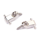 Max 2pcs/Set Copper Electric Guitar Roller String Tree Guides Retainer w/ Screws