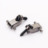 Max 2pcs/Set Copper Electric Guitar Roller String Tree Guides Retainer w/ Screws