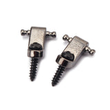 Max 2pcs/Set Copper Electric Guitar Roller String Tree Guides Retainer w/ Screws