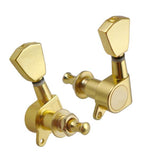 Max String Tuning Pegs Metal Tulip Button for Acoustic Electric Guitars 3R 3L