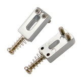 Max 6pcs Rectangular Flat Saddles Tremolo Trem Bridge for Electric Guitars Accs