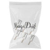 Max 6pcs Rectangular Flat Saddles Tremolo Trem Bridge for Electric Guitars Accs