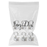 Max Tuning Pegs String Chrome Tuners Machine Heads for Acoustic Guitar Part 3R3L
