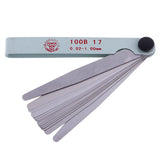 Maxbell Stainless Steel 0.02 - 1mm Thickness Gap Metric Feeler Measuring Gauge