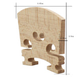 Maxbell Durable Maple 3/4  Size Violin Bridge Musical Instrument Accessory for Violinst 1.83 inch