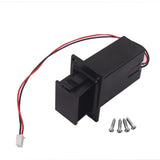 Maxbell Black 9V Battery Box Case Cover Holder For Guitar Bass Pickup Replacement Accessory