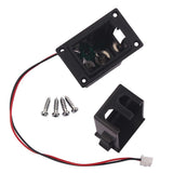 Maxbell Black 9V Battery Box Case Cover Holder For Guitar Bass Pickup Replacement Accessory