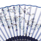 Folding Fan Bamboo Flower Handheld Fan Wedding Gift Party Home Office Decor type7